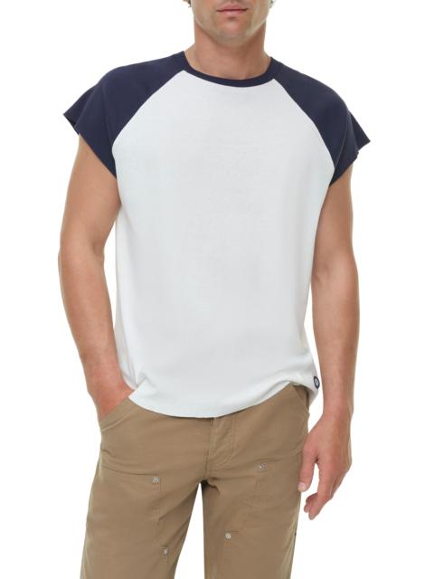 SIMKHAI Men's Reuben Cotton T-Shirt - Ivory Multi