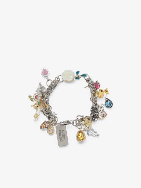 Chopova Lowena Knuckles charm-embellished curb-chain necklace