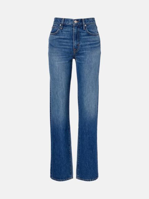 SLVRLAKE Kendra faded straight jeans
