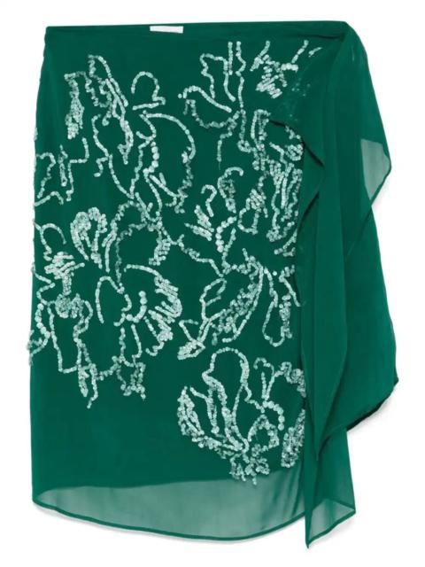 Dries Van Noten sequin-detail midi skirt