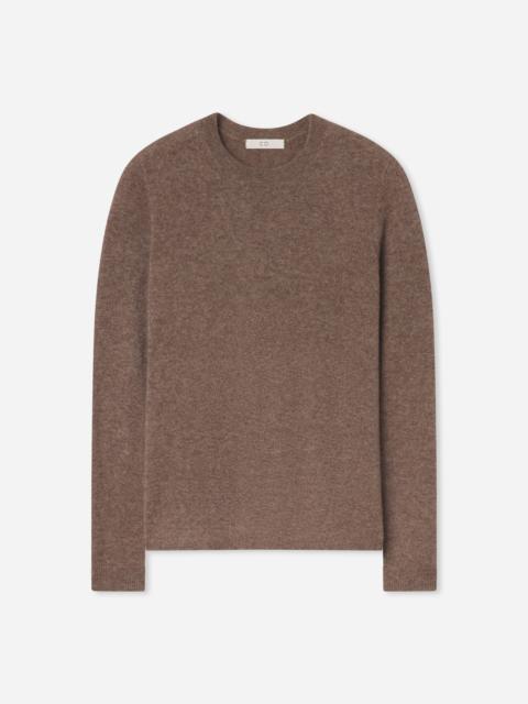 CO Long Sleeve Crew Sweater in Cashmere Silk