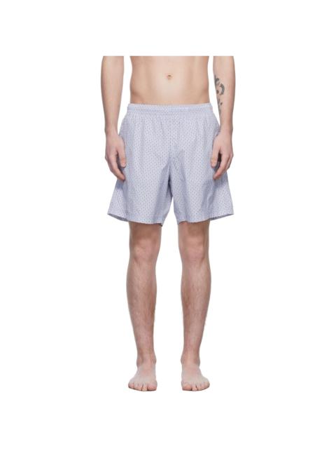 Blue Skull Dots Swimsuit