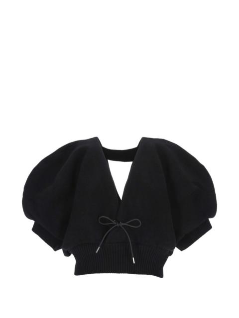 sacai V-neck blouse