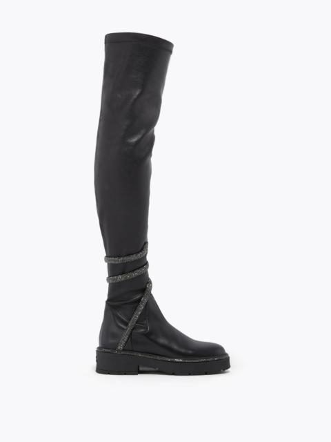 RENE CAOVILLA CLEO BLACK CUISSARD BOOT 50