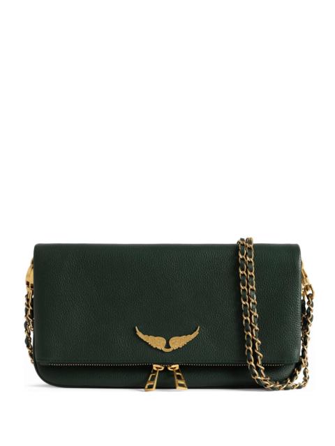 Zadig & Voltaire Zadig & Voltaire Rock Grained Leather Clutch Bag