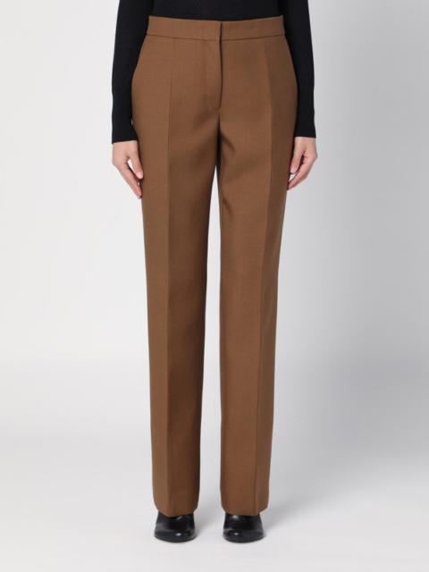 Jil Sander Brown wool trousers