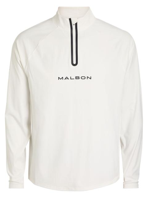 malbon Malbon Performance Logo Stretch-jersey top