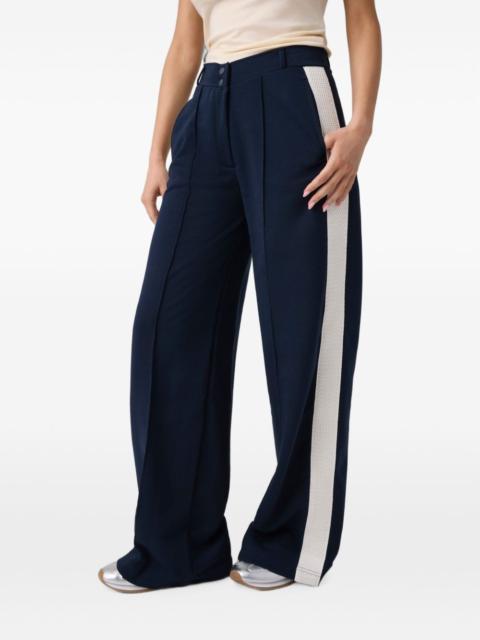 GUESS USA side-stripe wide-leg palazzo pants