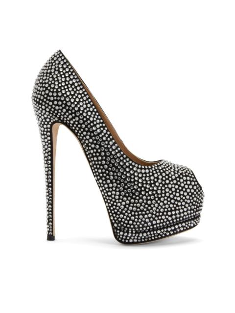 Giuseppe Zanotti Sharon 140mm rhinestone-embellished heels