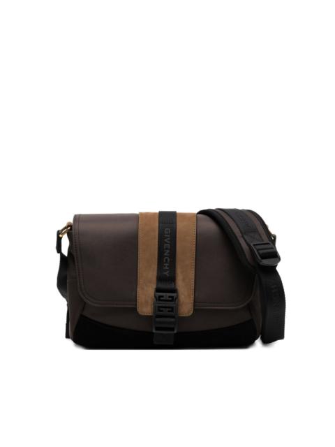 Givenchy logo-plaque buckle shoulder bag