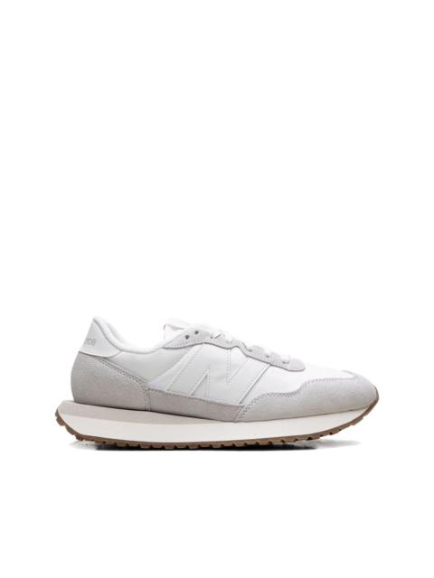 New Balance 237 suede panelled sneakers