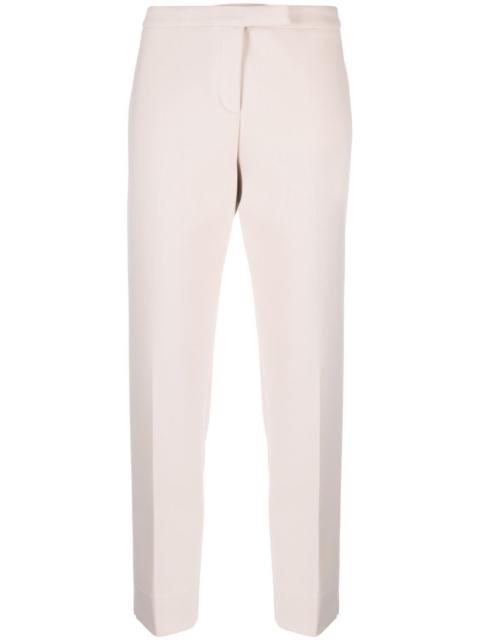 PESERICO pressed-crease cropped trousers