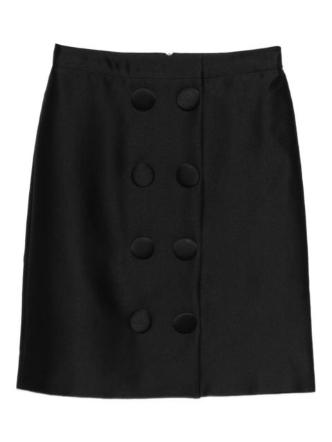 SHUSHU/TONG button-embellished skirt