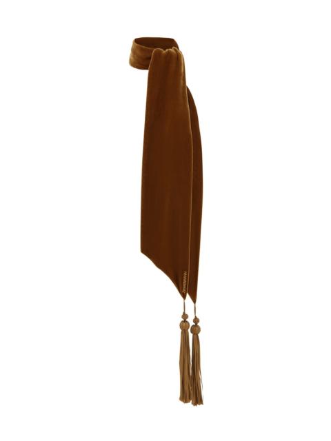 Zimmermann VELVET NECK SCARF