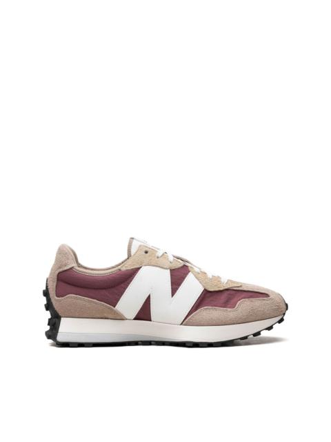 327 "Driftwood/Washed Burgundy" sneakers