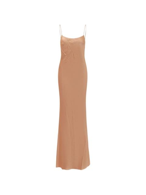 THE ANDAMANE Ninfea ruched-back dress