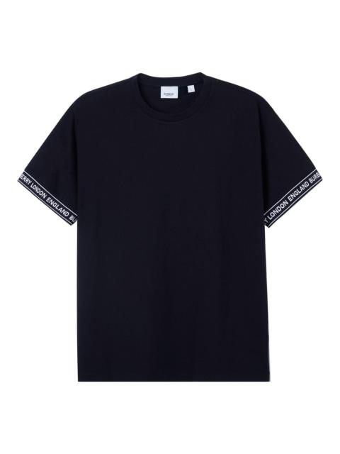 Burberry Burberry Logo Tape T-Shirt Black