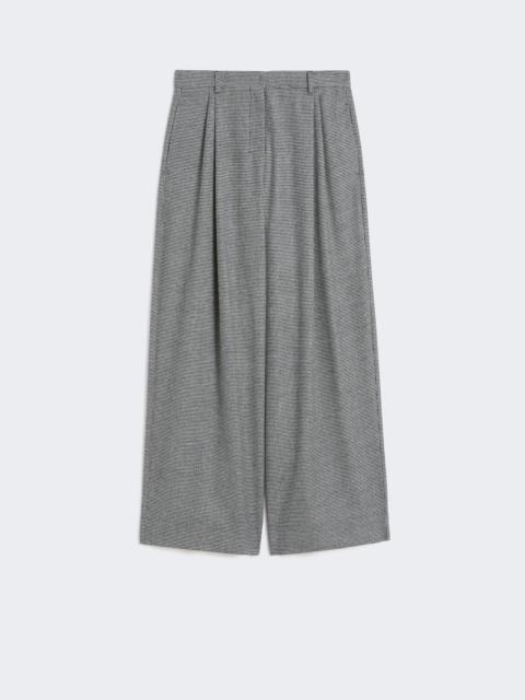 'S Max Mara GENESIO Wool and cashmere wide-leg trousers