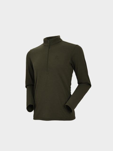 KAILAS Kailas Stand Collar Wool Long Sleeve Functional T-shirt Men’s