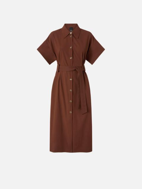 PINKO MIDI SHIRT DRESS WITH BELT
