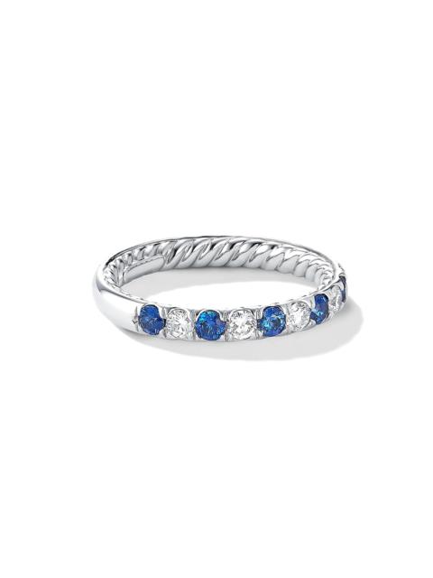 DAVID YURMAN Women's DY Eden Partway Band Ring in Platinum - Silver