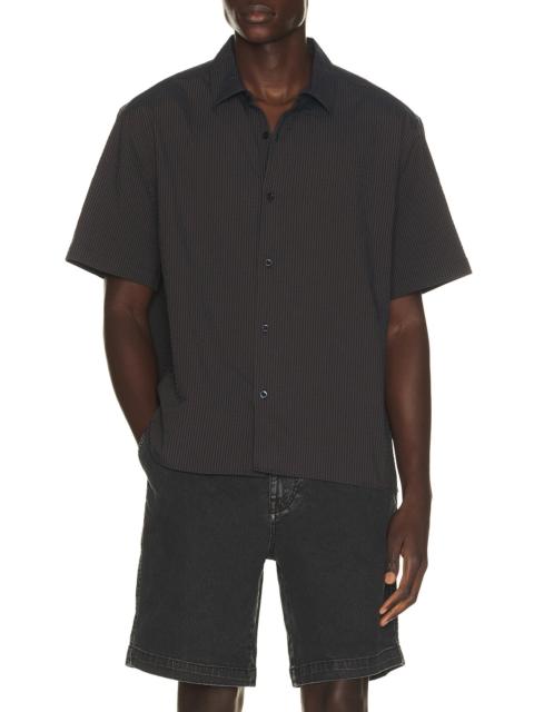 PERCIVAL Rowan Seersucker Boxy Shirt