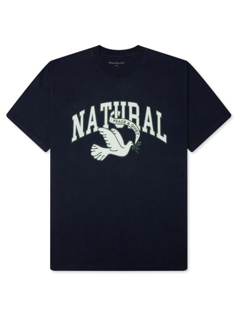 Museum of Peace & Quiet NATURAL DOVE T-SHIRT - NAVY