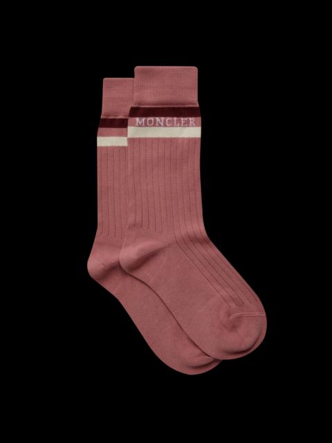 Moncler Logo Socks