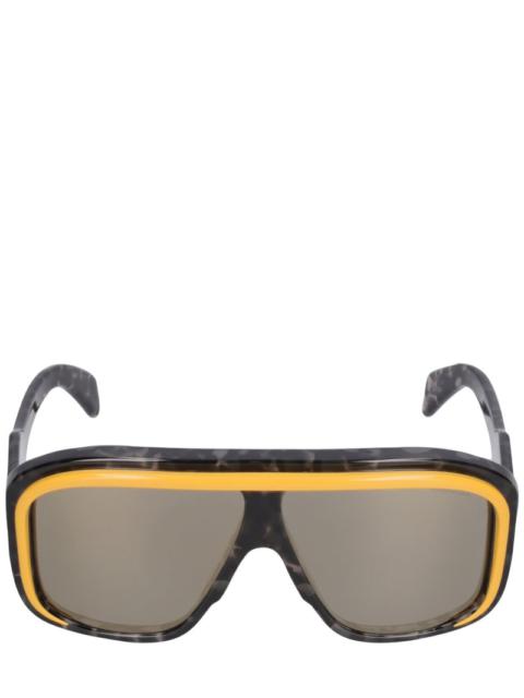 Moncler Vintage-inspired shield sunglasses