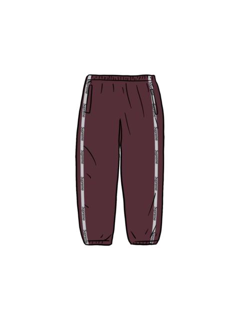 Supreme Supreme Reflective Zip Track Pant Purple