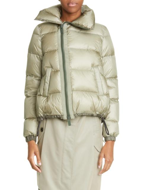 Flare Back Puffer Jacket