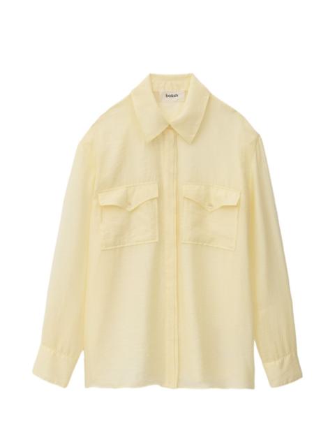 ba&sh Bao patch-pocket shirt