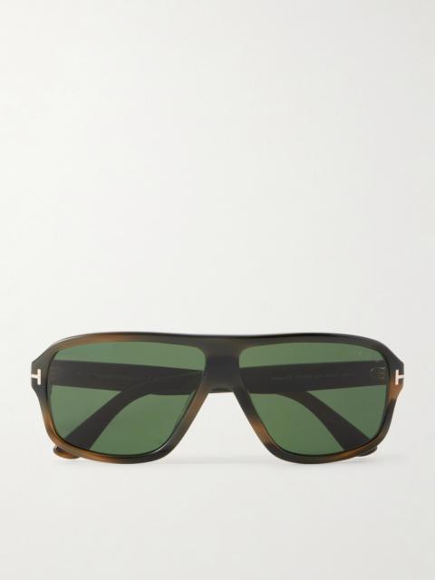 TOM FORD William 02 Aviator-Style Acetate Sunglasses