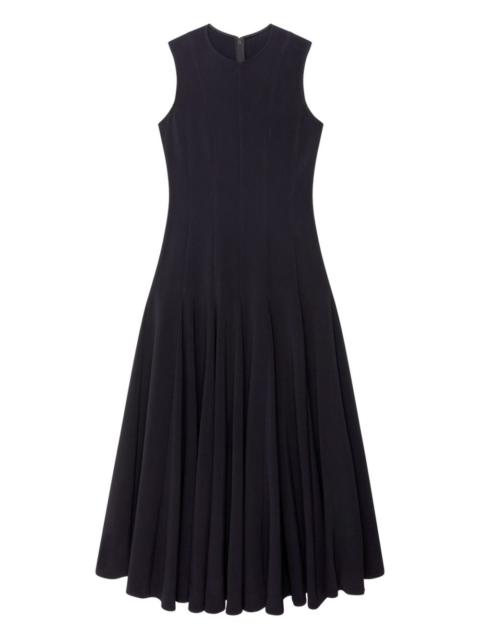 Another Tomorrow panelled flared dress