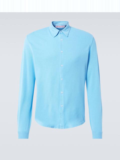 ORLEBAR BROWN Giles cotton piqué shirt