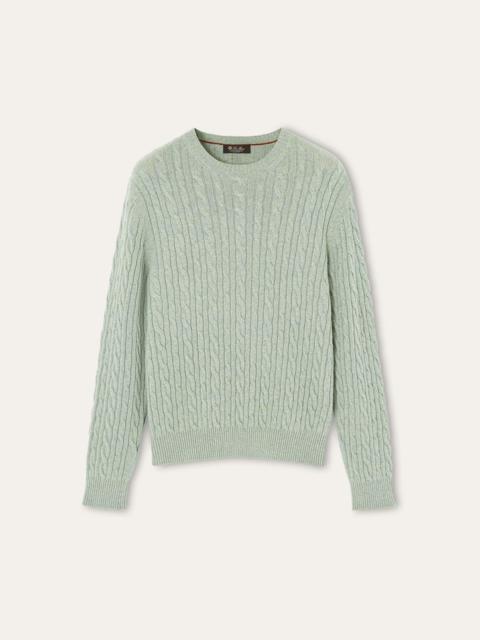 Loro Piana Treccia Crewneck