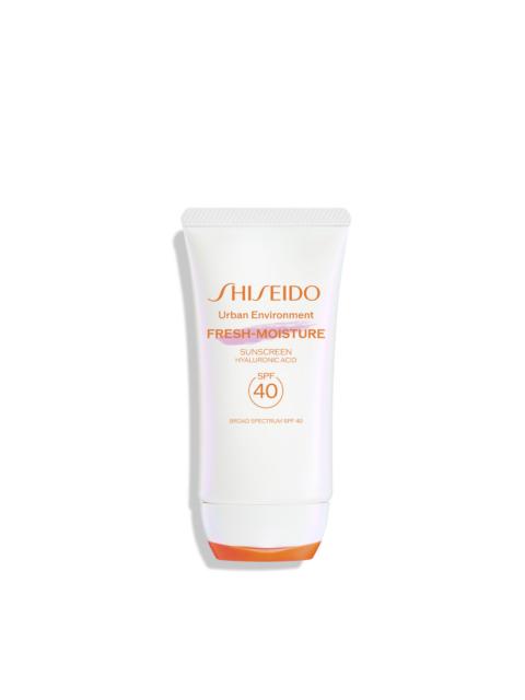 Shiseido Urban Environment Fresh-Moisture Sunscreen SPF 40