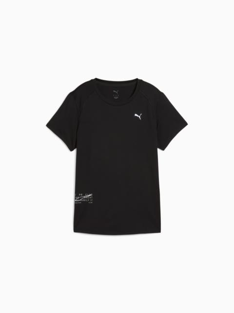 PUMA RUN Women's Graphic Mesh Tee