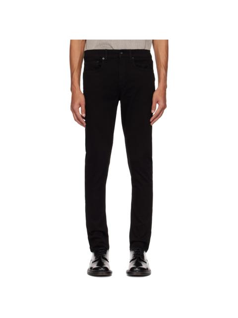 rag & bone Black Fit 1 Skinny Fit Jeans