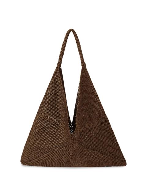 A.L.C. A. L.C. Women's Sid Woven Shoulder Bag - Chocolate