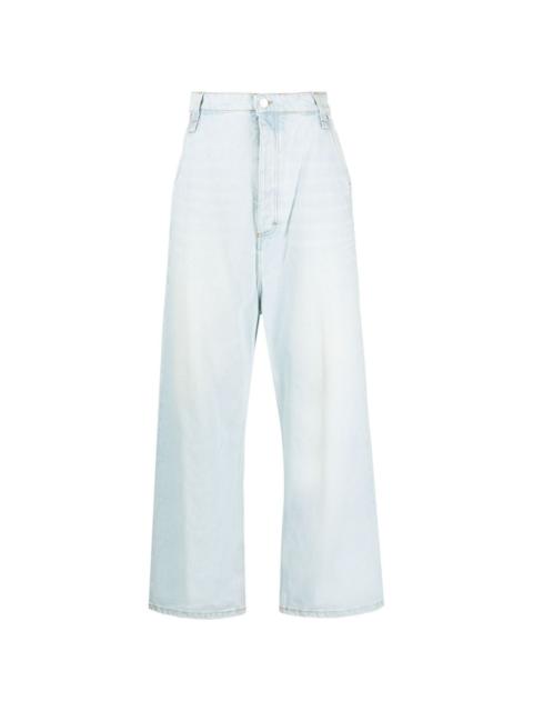 AMI Paris straight-leg cotton jeans