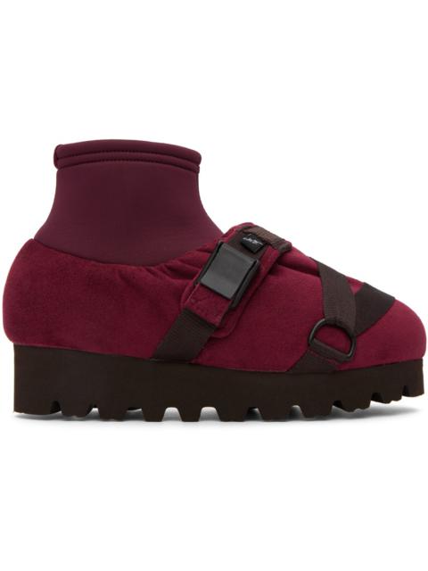 YUME YUME SSENSE Exclusive Red Camp Boots