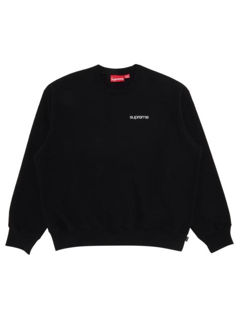 Supreme Supreme NYC Crewneck 'Black'
