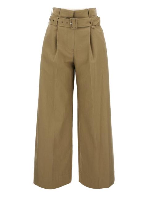 Simone Rocha pleated-front belted trousers