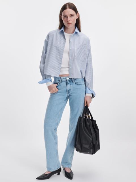 rag & bone Marin Striped Poplin Shirt