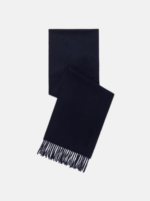 J. PRESS MADE-IN-SCOTLAND NAVY CASHMERE MUFFLER