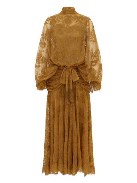 Zimmermann ASCENT BATWING LACE GOWN
