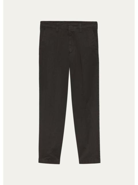 Prada Men's Garment-Dyed Cotton Twill Pants
