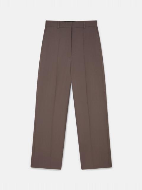 Stella McCartney Pleated Low-Rise Trousers