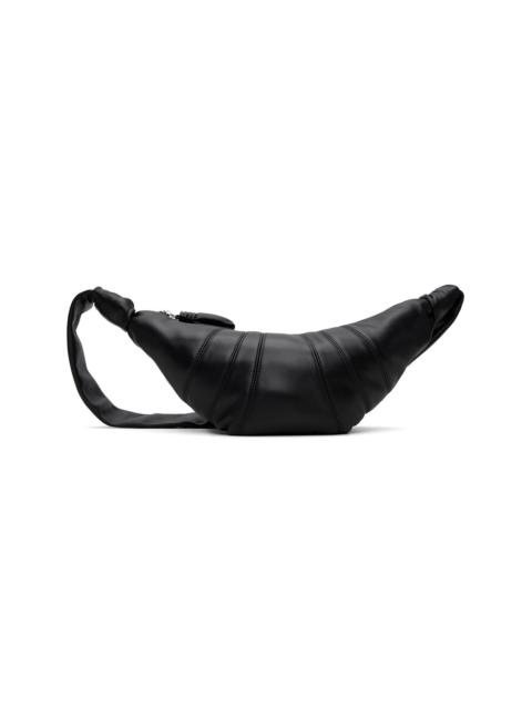 Lemaire Black Small Croissant Leather Bag